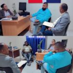 Los Departamentos de Deporte, arte y cultura recibieron la visita del Lic. Henry Daniel Fernández y el Ing. Lisandro Castellano.