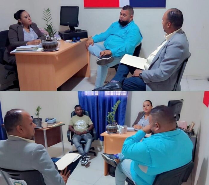 Los Departamentos de Deporte, arte y cultura recibieron la visita del Lic. Henry Daniel Fernández y el Ing. Lisandro Castellano.