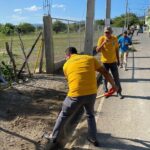 “El Ayuntamiento de Hato del Yaque hace operativo de Limpieza en los sectores Villa Tabacalera y Villa Fátima”