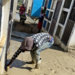 Primera etapa de construcción de pasillos en el “Cementerio Remanso de Paz”