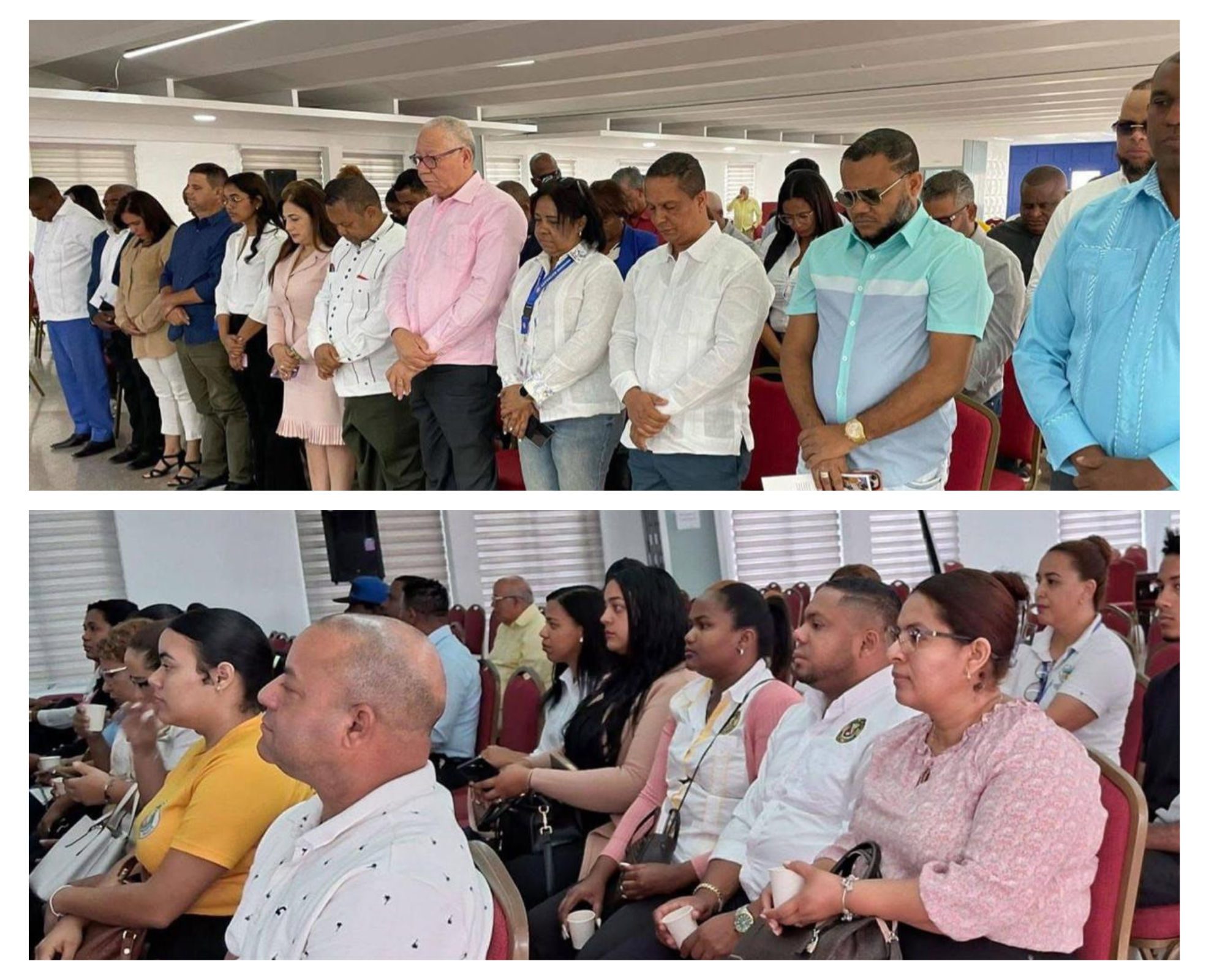 “El Director Distrital Fermín Rojas Noesí y Partes de colaboradores de la Junta Distrital de Hato del Yaque asistieron al Conversatorio sobre la Ley 225-20 de Recolección de Desechos Sólidos.”