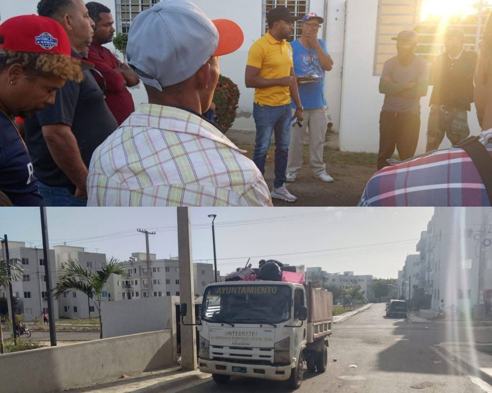 “Ejecución de Operativo de Limpieza en el Sector Mi Vivienda”