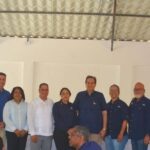 Director Distrital Fermín Noesí ofrece almuerzo de bienvenida a autoridades nacionales y provinciales en Hato del Yaque.