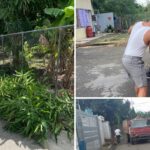 Operativo de Limpieza en el Residencial Esteban Tavares