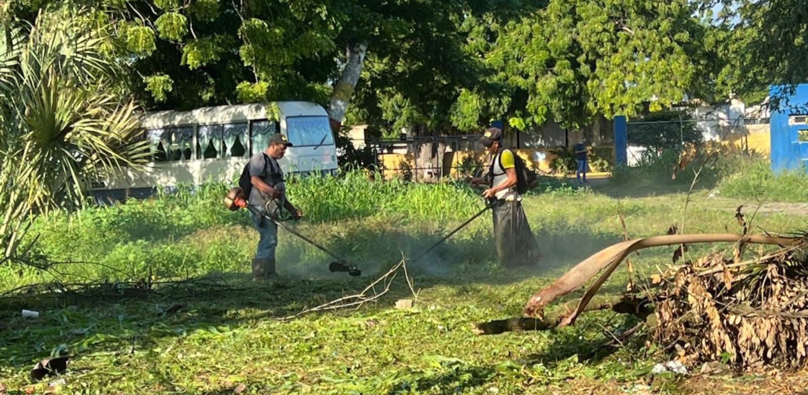 Villa Fátima avanza con jornadas de limpieza y renovación comunitaria