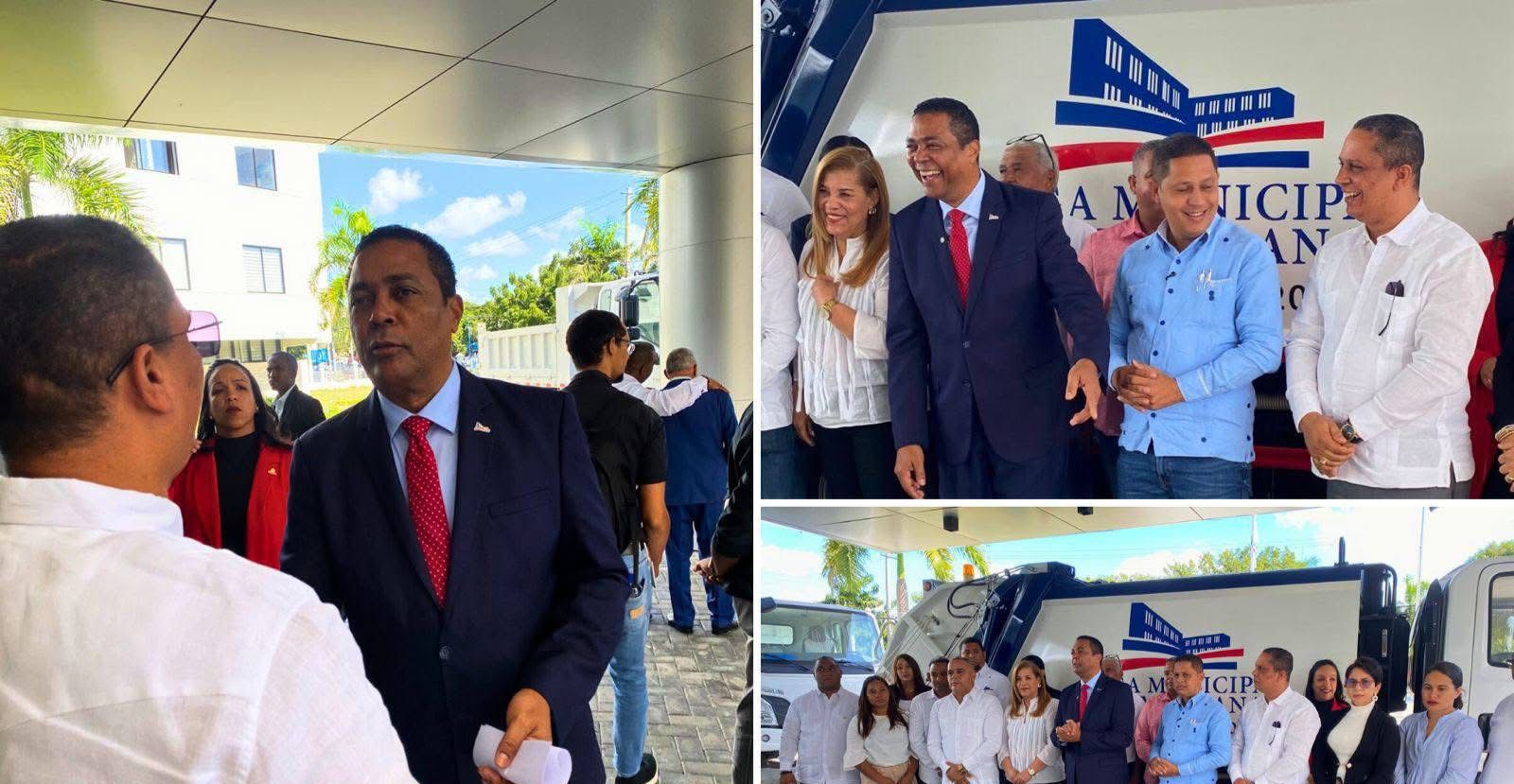 Hato del Yaque recibe carro fúnebre para fortalecer los servicios municipales.